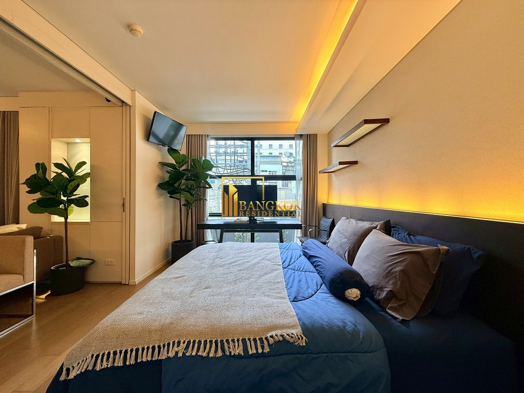 รูป Mode Sukhumvit 61 | Delightful 1 Bedroom Condo in Ekkamai - BR60795CD - รูปที่ 9/20