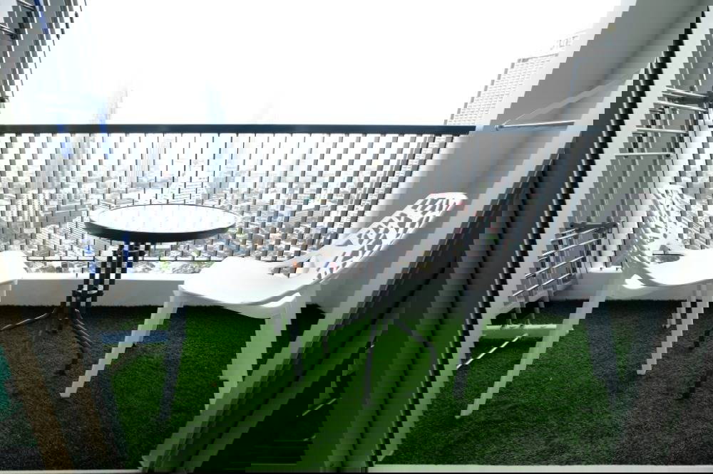 รูป 📢 [ให้เช่า] ✨ HIGH FLOOR & RARE VIEW! ✨ ริทึ่ม สาทร, 67 ตร.ม. 2 ห้องนอน ชั้นสูง 43 วิวสวยสะดุดตา  - รูปที่ 7/9