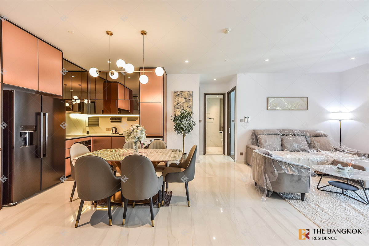 รูป เช่าคอนโด 💎 Supalai Icon Sathorn ใกล้ BTS ช่องนนทรี ✨ 3นอน 101ตรม 115k ห้องใหม่กริบ เฟอร์ครบ - รูปที่ 8/13