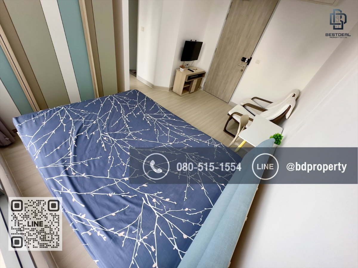 รูป ขายด่วน/for Sell   Studio 22 sqm. ห้องสวย ชั้นสูง ขายเพียง 3.29 ล้านเท่านั้น ใกล้MRT และ เซ็นทรัลพระราม 9 เพียง 80 ม. - รูปที่ 4/10