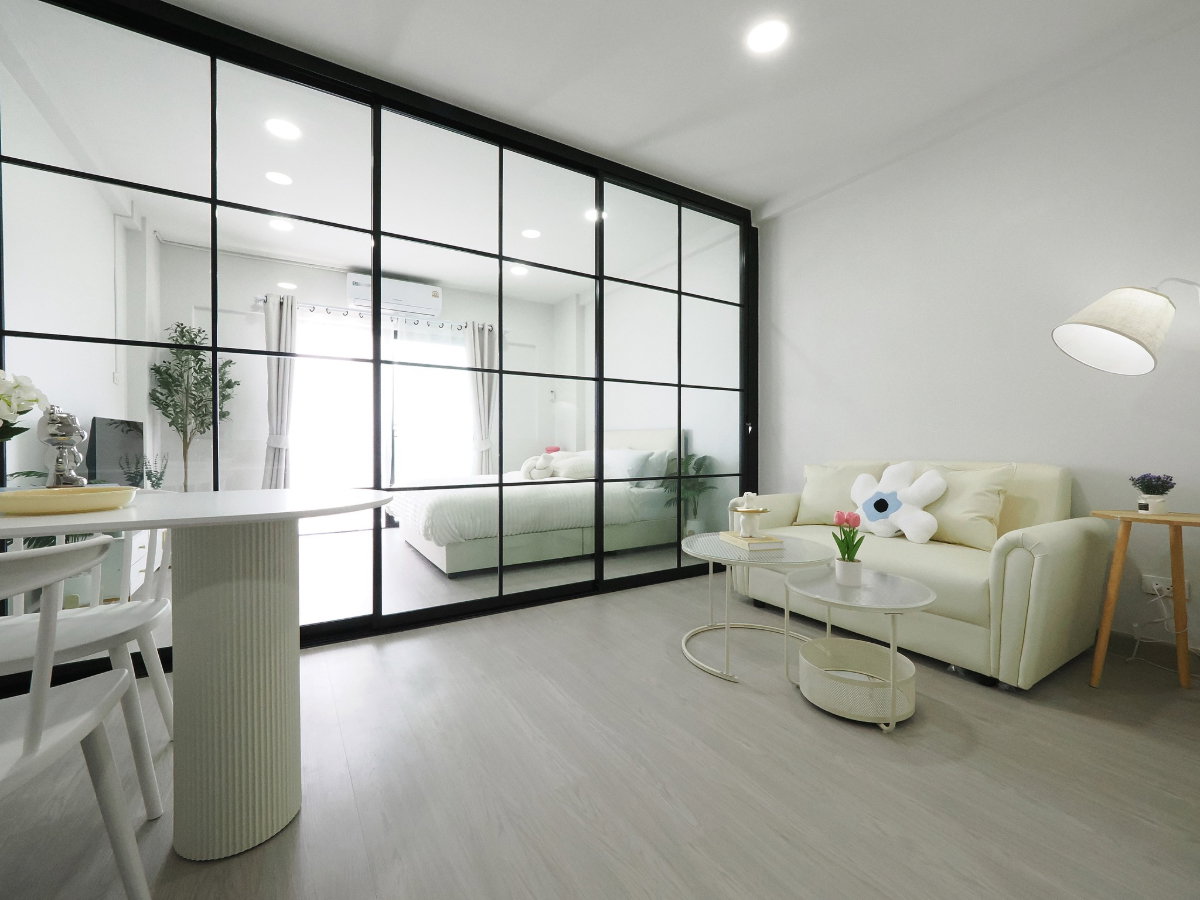 รูป ขายราคาพิเศษ คอนโด รัชดาเทอเรส ชั้น10 ขนาด 36.16 ตร.ม. ทำเลดีมากอยู่ใจกลางเมือง เดินทางสะดวก ใกล้BTSพหลโยธิน24  รีโนเวทใหม่ พร้อมเฟอร์ [พหลโยธิน 24] - รูปที่ 5/32