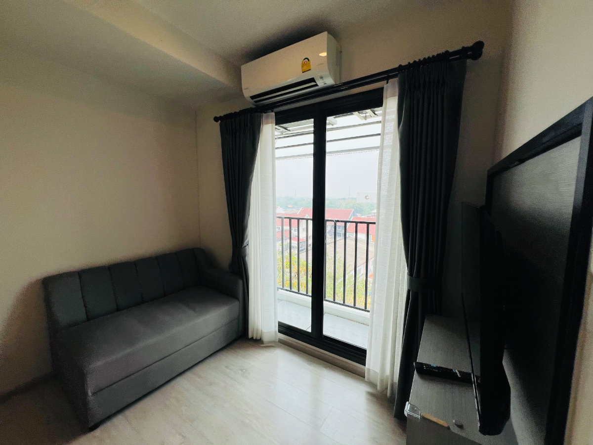 รูป ✅ให้เช่า escent park ville ห้องริม 1ห้องนอน 12,000บาท ☎️064-792-4426(เบญ) - รูปที่ 3/21