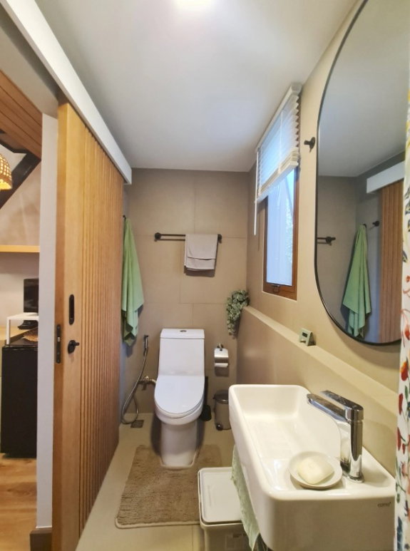 รูป ขายบ้านสำเร็จรูป บ้านโมดูลาร์ สไตล์ loft 1 ห้องนอน 1ห้องน้ำ ระเบียง และมีบ้านสำหรับสัตว์เลี้ยง รับสร้างทั่วประเทศ - รูปที่ 14/15