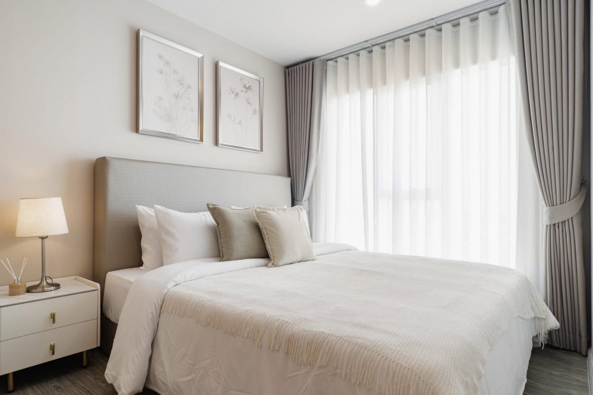 รูป 🔥ให้เช่า Regent Home Bangnaวิวแม่น้ำเจ้าพระยา💫ห้องใหม่มือหนึ่ง พร้อมของตกแต่ง📏อาคาร B ชั้น 31 ขนาด 28.33 ตร.ม. 📢ค่าเช่า 13,000 บาท❗ - รูปที่ 5/19