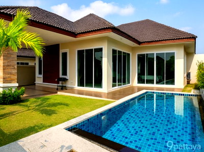 Houses for sale Chonburi : Garden View 2 Huai Yai 78 Sqw 3 Bedrooms 2 Bathrooms Fully Furnished Great Price 5.5 Million