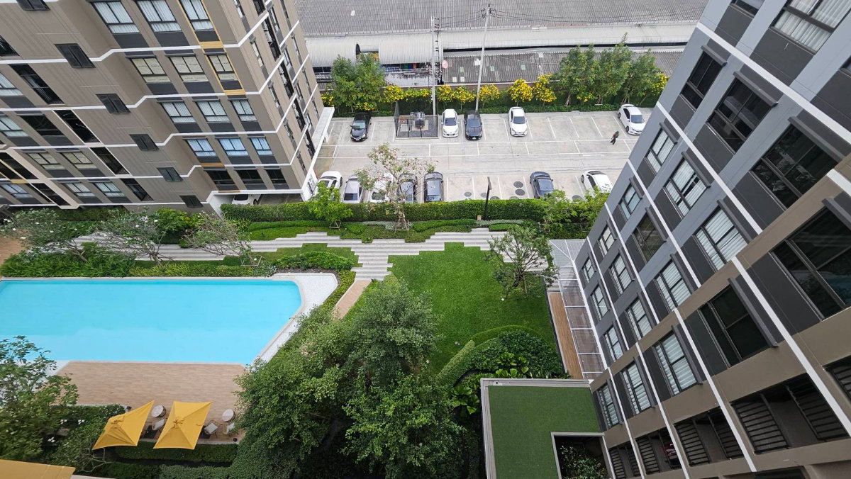 รูป คอนโดพร้อมอยู่ใกล้สนามบินสุวรรณภูมิ Dcondo แอร์ Latkrabang - รูปที่ 6/6