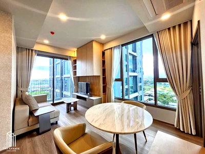 Condos for rent : For rent: Whizdom The Forestias (Destinia), corner unit with view of the project's 30-rai forest garden @ 38,000 Baht