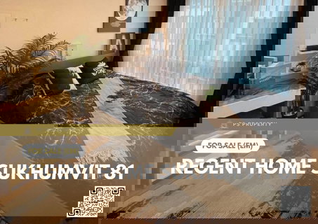 ขายด่วน 📍Regent Home Sukhumvit 81 📍 เฟอร์นิเจอร์ และ เครื่องใช้ไฟฟ้าครบ ใกล้ BTS อ่อนนุช