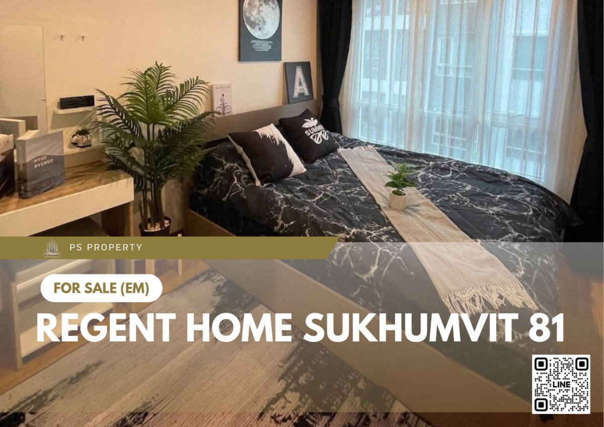 รูป ขายด่วน 📍Regent Home Sukhumvit 81 📍 เฟอร์นิเจอร์ และ เครื่องใช้ไฟฟ้าครบ ใกล้ BTS อ่อนนุช - รูปที่ 1/17
