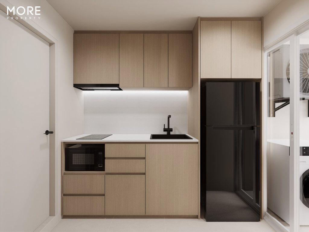 รูป ขาย ดีคอนโด แคมปัส – มช. คอนโดตึกใหม่ ห้องกำลังรีโนเวท พร้อมเข้าอยู่ 31 พฤษภาคม 2569 (ID:1335CS) - รูปที่ 9/10