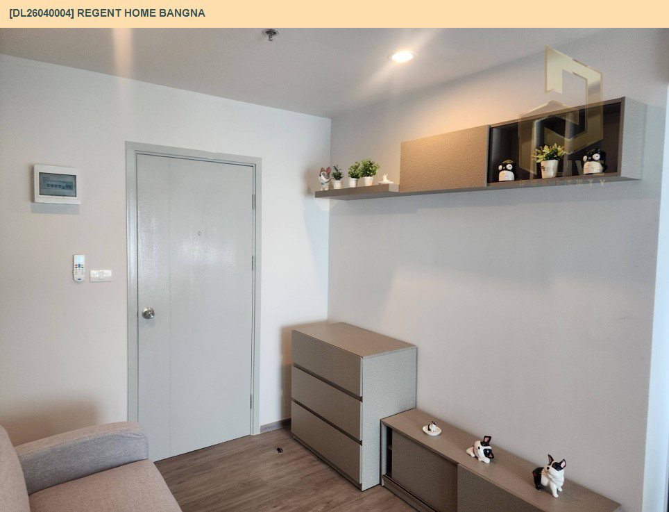 รูป DL26040003 ให้เช่าคอนโด รีเจ้นท์ โฮม วุฒากาศ (Regent Home Wutthakat) ใกล้ BTS วุฒากาศ พร้อมเข้าอยู่ โทรด่วน 0656133286 LineID @534wlwof - รูปที่ 5/9