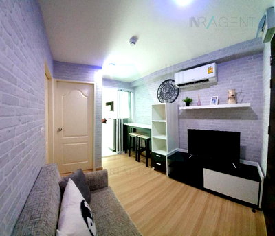 Condos for rent BTS Udom Suk : For Rent Condo CHATEAU IN TOWN SUKHUMVIT 64 SKYMOON Building 1, Floor 2,1 bed room, Room size 28.00 sqm