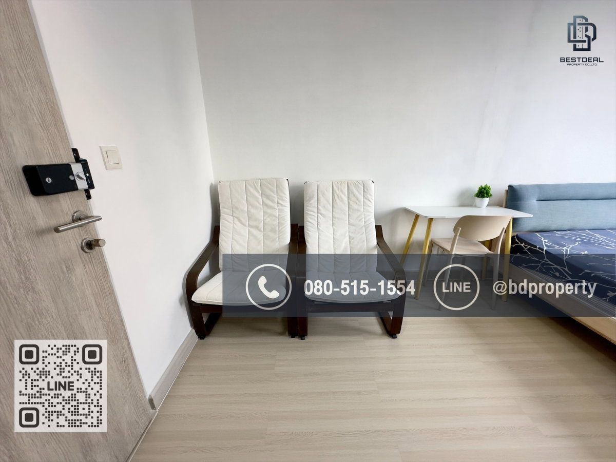 รูป ขายด่วน/for Sell   Studio 22 sqm. ห้องสวย ชั้นสูง ขายเพียง 3.29 ล้านเท่านั้น ใกล้MRT และ เซ็นทรัลพระราม 9 เพียง 80 ม. - รูปที่ 7/10