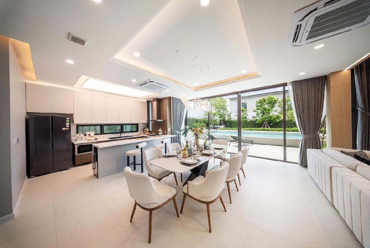 รูป 🌇 💦🏊‍♂️ Luxury Pool Villa💦 ย่านราชพฤกษ์ – ปิ่นเกล้า ทำเลศักยภาพ ใกล้ 🚇 รถไฟฟ้า 🛍️  - รูปที่ 10/13