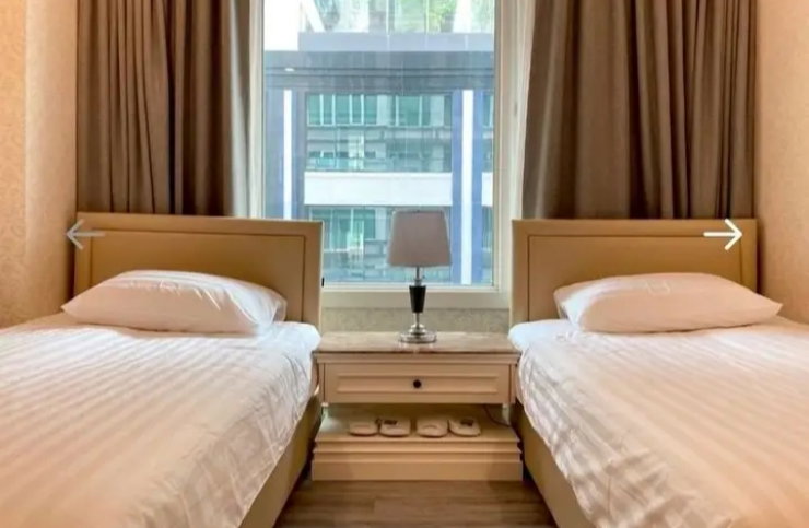 รูป 🌟 Baan Siri 24 Size 93 SQ.M Type 2 Bedroom 2 Bathroom On the 25th Floor Rental. 65,000 THB - รูปที่ 2/6