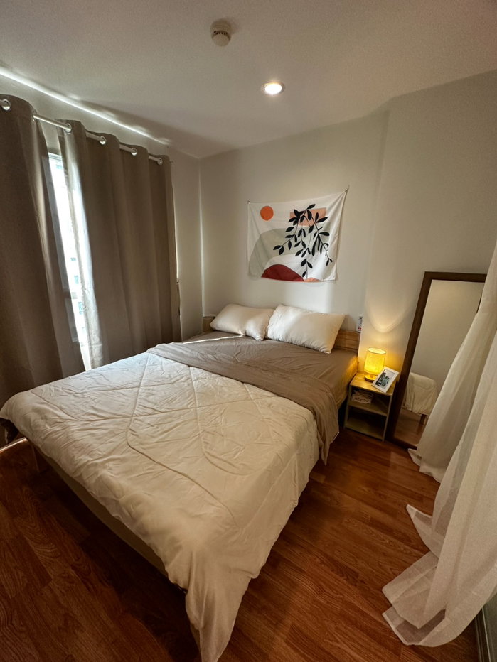 รูป ลุมพินี พาร์ค นวมินทร์-ศรีบูรพา / ตึก B2 ห้องใหญ่ 27 ตร.ม. / **ค่าเช่า 7,500 มีเครื่องซักผ้า   - รูปที่ 2/6