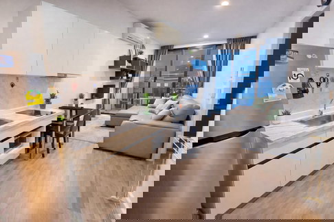 ให้เช่า The President Sukhumvit 81 (ติด BTS อ่อนนุช) มีเครื่องซักผ้า