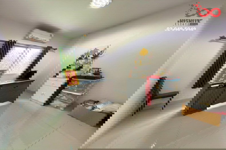 รูป ขายทาวน์เฮาส์ 18ตรว. 2ชั้น ม.เลิศอุบล พหลโยธิน 52-เทพรักษ์ 45 สะพานใหม่ ใกล้รถไฟฟ้า - รูปที่ 8/11