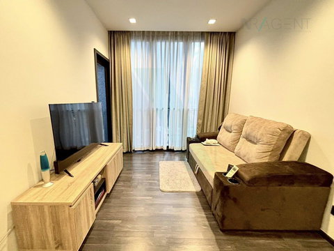 For Rent Condo THE LINE ASOKE - RATCHADA Building 1, Floor 8,1 bed room, Room size 36 sqm