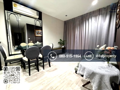 เช่าคอนโด ศูนย์วัฒนธรรมแห่งประเทศไทย : Bestdeal ให้เช่าด่วน!!!ราคา 26,000/เดือน  2 ห้องนอน 55 sqm. เฟอร์นิเจอร์และเครื่องใช้ไฟฟ้าครบพร้อมเข้าอยู่ ใกล้MRT และ เซ็นทรัลพระราม 9 เพียง 80 ม.