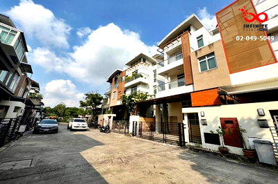 บ้านเดี่ยว ถนนประดิษฐ์มนูธรรม : ขายบ้านเดี่ยว 3ชั้น ไอริส เรสซิเดนซ์ ประดิษฐ์มนูธรรม - ลาดพร้าว ซอยร่วมน้ำใจ ใกล้รถไฟฟ้า