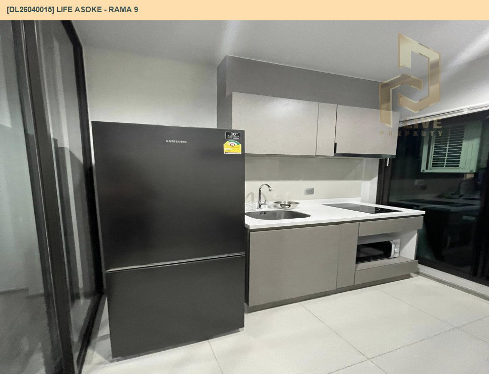 รูป DL26040015 ให้เช่าคอนโด ไลฟ์ อโศก - พระราม 9 (Life Asoke - Rama 9) ใกล้ MRT พระราม 9 พร้อมเข้าอยู่ โทรด่วน 0842740999 LineID @523dslwi - รูปที่ 8/8