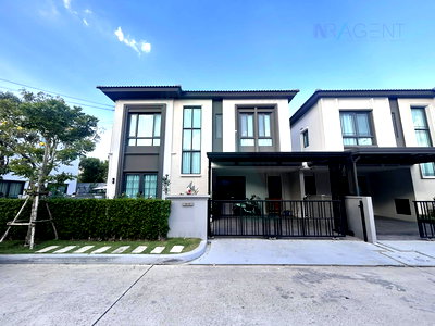 Houses for rent Samut Prakarn : 📌 For Rent 2-story Twin house GRANDE PLENO SUKHUMVIT - BANGNA 3 bedroom 4 bathroom