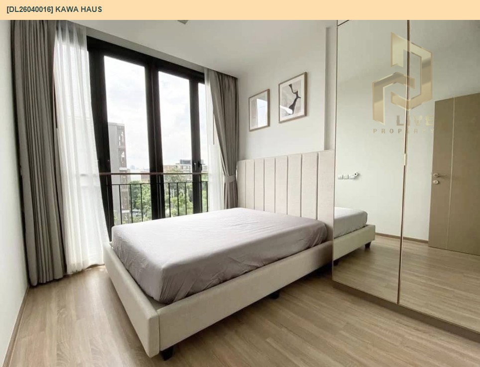 รูป DL26040016 ให้เช่าคอนโด คาวะ เฮาส์ (KAWA HAUS) ใกล้ BTS อ่อนนุช พร้อมเข้าอยู่ โทรด่วน 0656259498 LineID @257sxzzu - รูปที่ 3/8