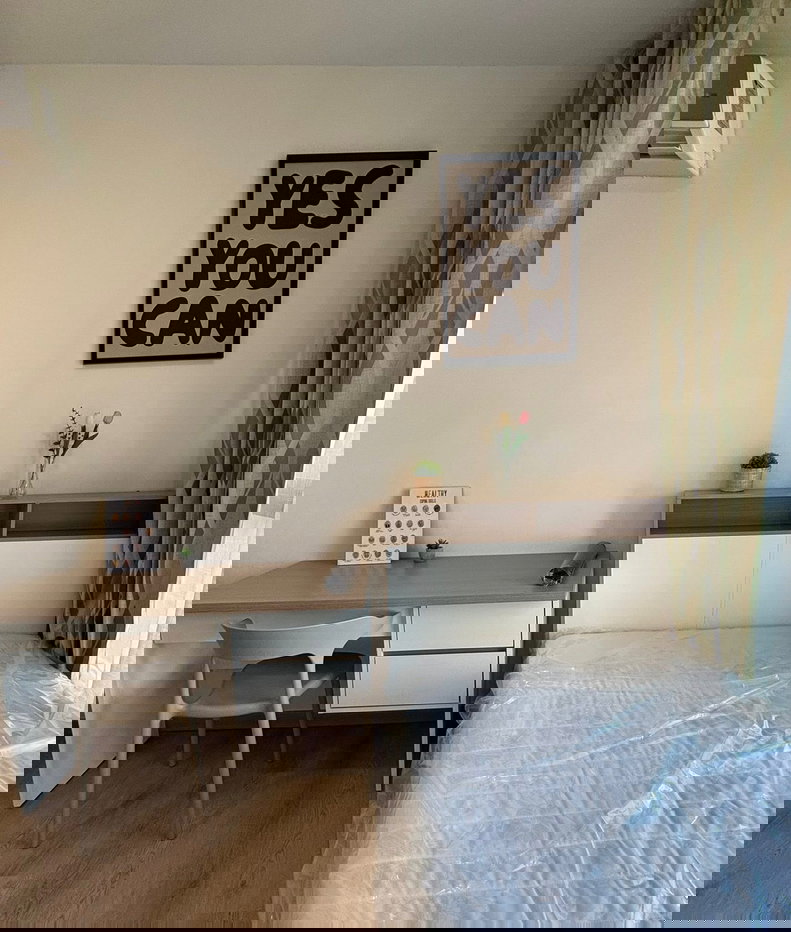 รูป ห้องมุม ให้เช่าคอนโด ไอดีโอ สาทร ท่าพระ พร้อมเข้าอยู่ - รูปที่ 9/13