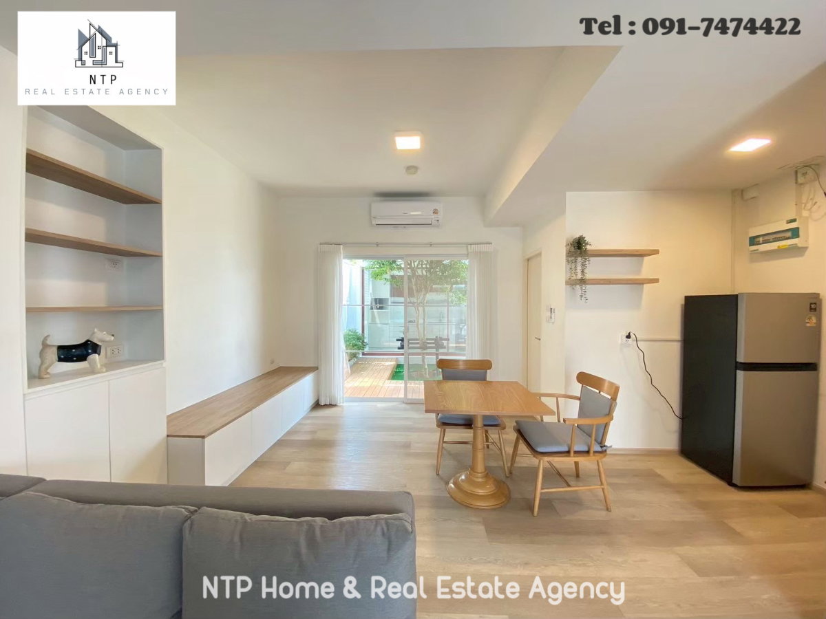 รูป ให้เช่า ทาวน์โฮม 2 ชั้น ทำเลดี ตรงข้ามMega Bangna หลังบ้านกว้างมีสวน และครัวสวยมาก หมู่บ้าน Indy บางนา-รามคำแหง2  - รูปที่ 2/27