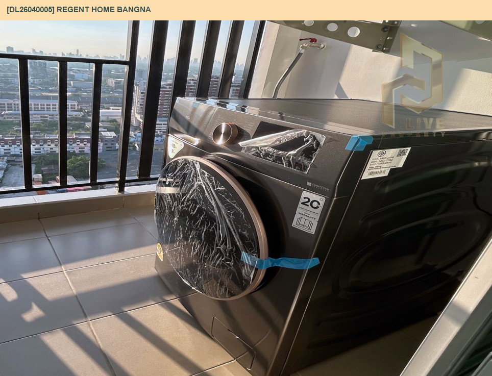 รูป DL26040005 ให้เช่าคอนโด รีเจ้นท์ โฮม บางนา (Regent home bangna) ใกล้ BTS บางนา พร้อมเข้าอยู่ โทรด่วน 0653619502 LineID @897iyzll - รูปที่ 8/9