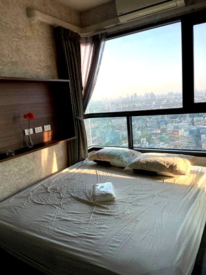 Condos for rent : For Rent Condo THE STAGE TAOPOON INTERCHANGE Building 1, Floor 30,1 bed room, Room size 34 sqm