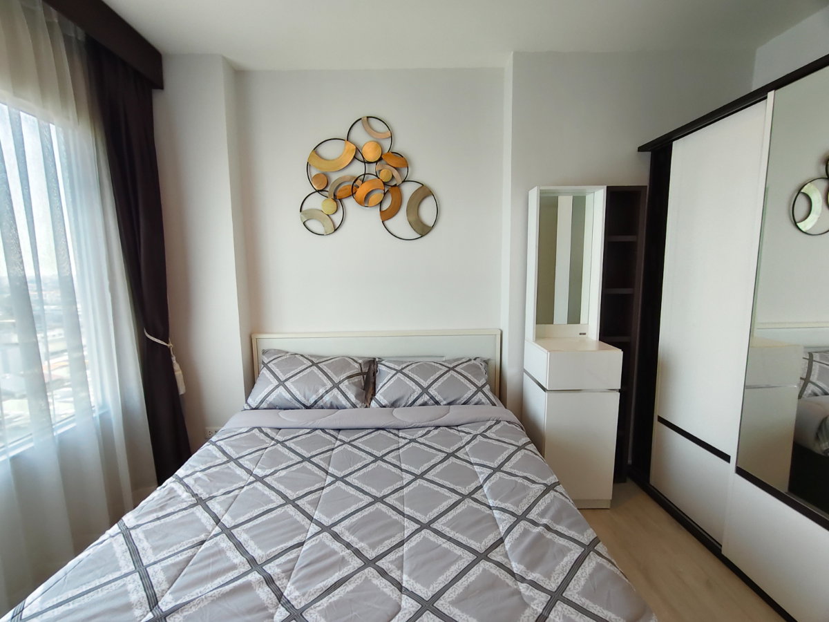 รูป 🌆 ให้เช่า Aspire Sathorn - Thapra | ติด BTS ตลาดพลู เดินถึง The Mall ท่าพระ | เฟอร์นิเจอร์ครบ พร้อมเข้าอยู่ @90condo 🌃 - รูปที่ 1/12