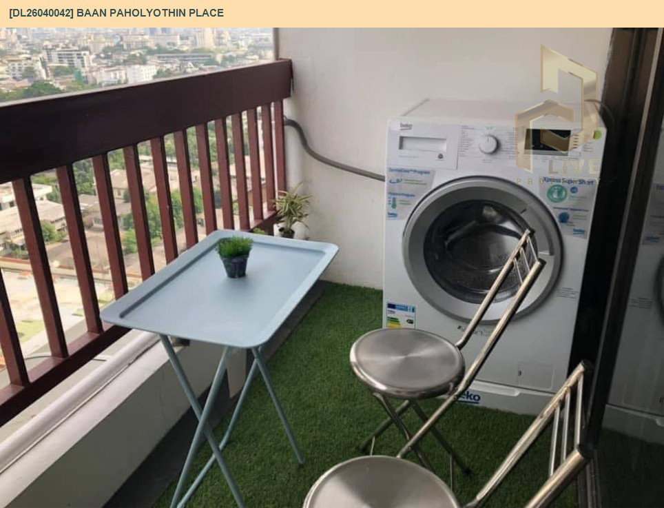รูป DL26040042 ให้เช่าคอนโด บ้านพหลโยธิน เพลส  (Baan Paholyothin Place) ใกล้ BTS อารีย์ พร้อมเข้าอยู่ โทรด่วน 0614453194 LineID @162cjixi - รูปที่ 4/6