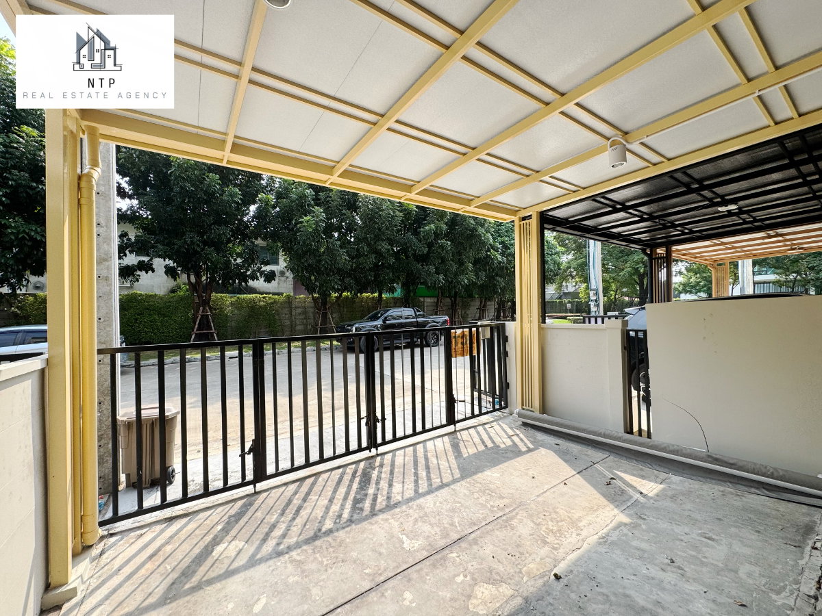 รูป ให้เช่า 🚨 Townhome 3 ชั้น ทำเลดี รถไม่ติด หน้าหมู่บ้านมี Community Mall เดินไปได้เลย ใกล้ Mega Bangna ไม่ถึง 10 นาที บ้านติดถนนสุขาภิบาล2 ใกล้เจโม - รูปที่ 34/45