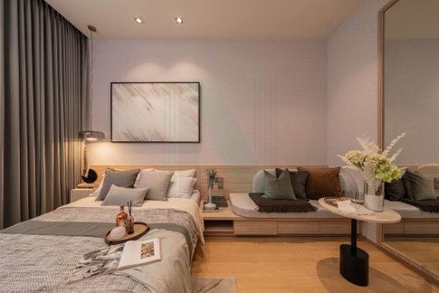 ให้เช่าคอนโด ทเวนตี้เอท ชิดลม อาคาร The Tower ชั้น 8 สตูดิโอ ขนาด 34.00 ตรม ใกล้ Central ชิดลม