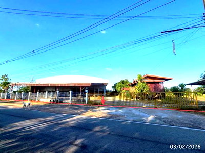 โรงงาน หนองฮี ร้อยเอ็ด : โกดัง 1600 ตร.วา หนองฮี ร้อยเอ็ด 14.1M