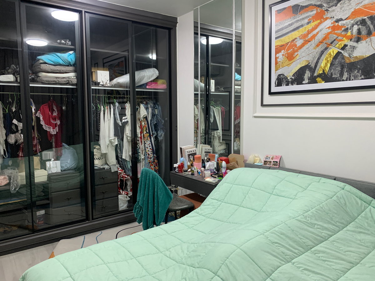 รูป ❣️รัชดา19~🌈ให้เช่าคอนโดติดMRT รัชดา เพียง 200เมตร เดิน 3 นาที 40 ตรม🥳 ทีวี ตู้เย็น ไมโคร เครื่องซักผ้า😁     - รูปที่ 5/10