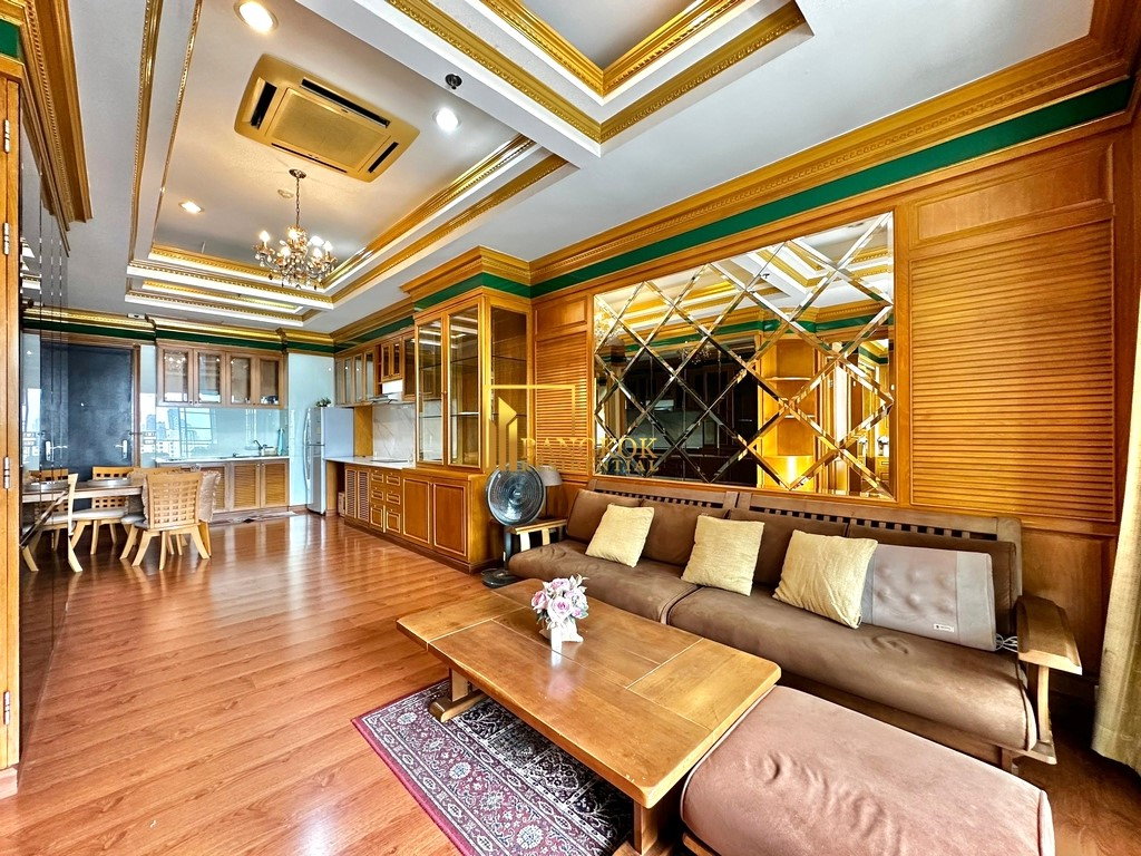 รูป Baan Klang Krung Siam | Elegant 2 Bedroom Condo in Pathumwan - BR18604CD - รูปที่ 1/33