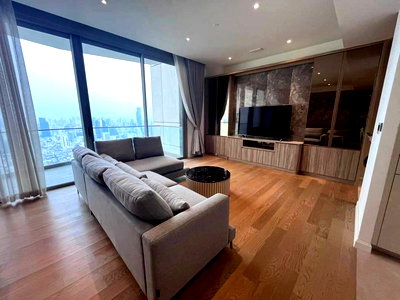 คอนโดให้เช่า : ให้เช่าคอนโดติด Icon Siam  📍 Magnolias Waterfront Residences   📍 Type 4 Bedrooms ราคาเช่า  180,000/ month 