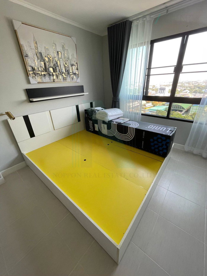 รูป 🎉 ให้เช่าคอนโด ลุมพินี วิลล์ สุขุมวิท 77 อาคาร 2 ชั้น 18 1 ห้องนอน ขนาด 42 ตรม ใกล้ BTS อ่อนนุช - รูปที่ 5/8