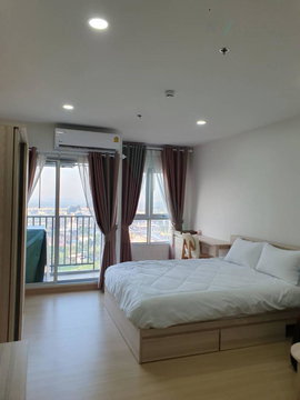 For Rent Condo SUPALAI VERANDA SUKHUMVIT 117 Building 1, Floor 21,Studio, Room size 29.00 sqm