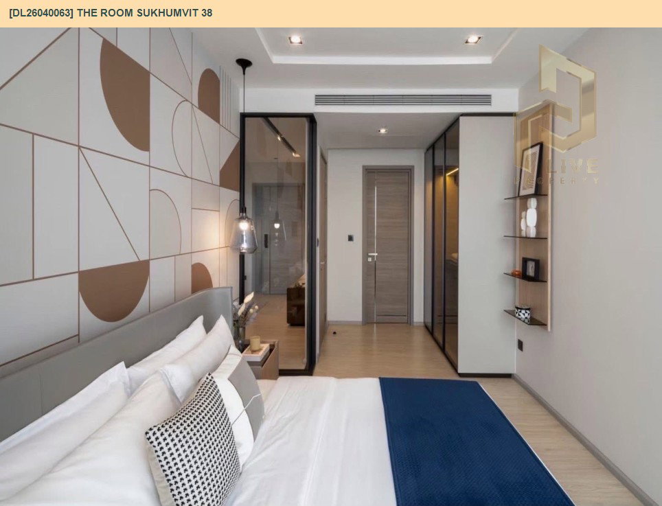 รูป DL26040063 ให้เช่าคอนโด เดอะ รูม สุขุมวิท 38 (The Room Sukhumvit 38) ใกล้ - พร้อมเข้าอยู่ โทรด่วน 0800343450 LineID @655ebbvc - รูปที่ 5/6