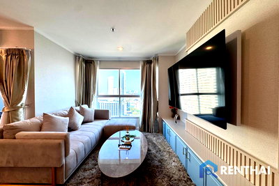 Condos for rent : Lumpini Park Beach Jomtien condo for rent  2 bedroom 1 bathroom  Sea view