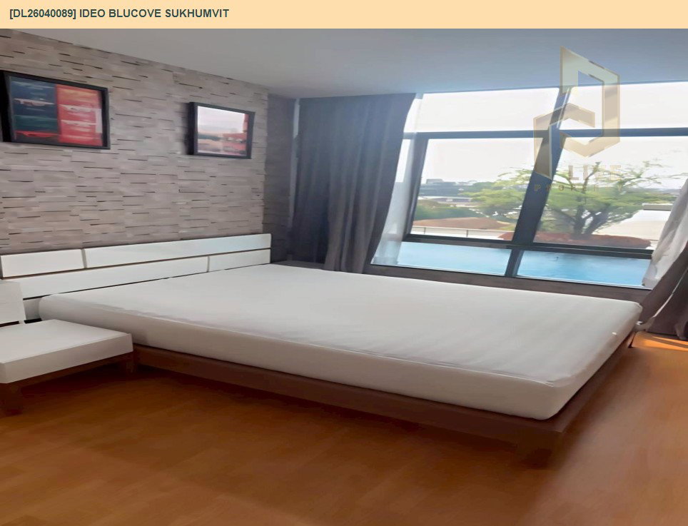 รูป DL26040089 ขายคอนโด ไอดีโอ บลูโคฟ สุขุมวิท (IDEO Blucove Sukhumvit) ใกล้ BTS อุดมสุข พร้อมเข้าอยู่ โทรด่วน 0653619502 LineID @897iyzll - รูปที่ 2/10
