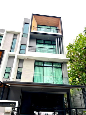 ทาวน์โฮมให้เช่า : P0619/ปล่อยเช่าทาวน์โฮมโครงการ Nirvana Define Srinakarin–Rama 9 บ้านหลังมุม