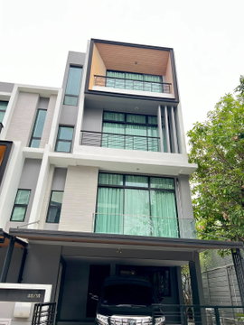 P0619/ปล่อยเช่าทาวน์โฮมโครงการ Nirvana Define Srinakarin–Rama 9 บ้านหลังมุม