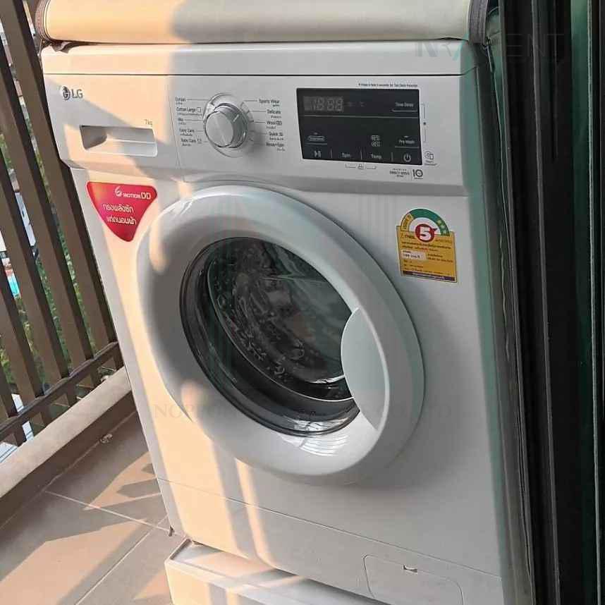 รูป 🎊 ให้เช่าคอนโด เดอะ พาร์คแลนด์ เพชรเกษม 56 อาคาร C ชั้น 19 1 ห้องนอน ขนาด 27.00 ตรม ใกล้ ซีคอน บางแค - รูปที่ 7/8