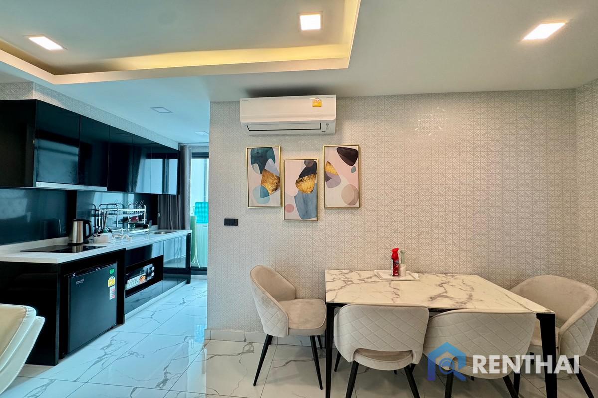 รูป ใหเช่าคอนโดทำเลใจกลางเมืองพัทยา  Arcadia Millennium Tower 2 ห้องนอน 43 ตร.ม. - รูปที่ 4/24