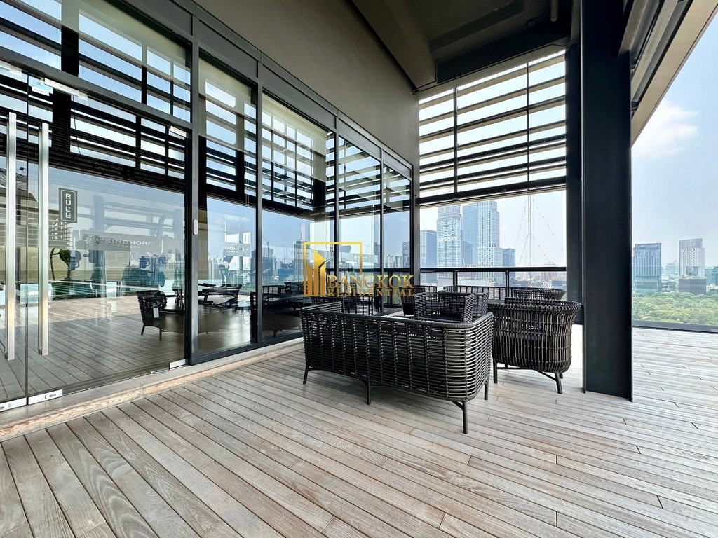 รูป Sindhorn Tonson | Elegant 1 Bedroom Luxury Condo - BR14880CD - รูปที่ 21/35